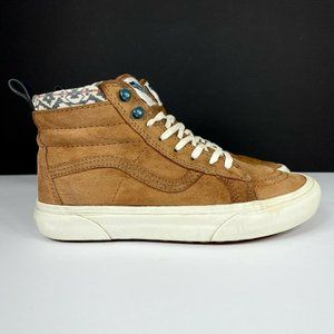 Vans MTE Aztec Women's Size 8 Brown Suede Sneaker Shoes Scotchgard Waterproof